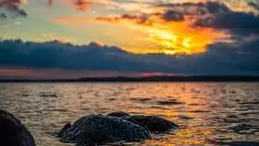 Zachód słońca nad jeziorem Kisajno - zdjęcie 25