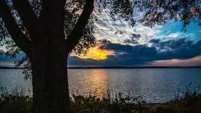 Zachód słońca nad jeziorem Kisajno - zdjęcie 37