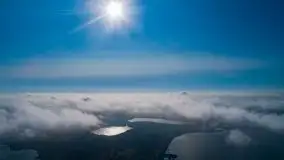 Mgła nad jeziorem Dargin i Nowym Harszem - zdjęcie 50