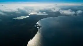 Mgła nad jeziorem Dargin i Nowym Harszem - zdjęcie 44