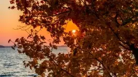 Zachód słońca, jezioro Dargin, przystań Melnik - zdjęcie 6