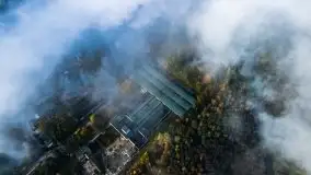 Mgły nad jeziorem Niegocin i Wilkasami - zdjęcie 8