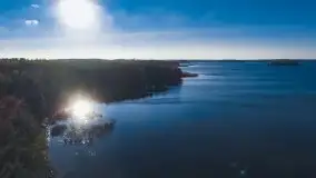 Jesienne jezioro Dobskie, Fuleda i wyspa Heleny, listopad 2020 - zdjęcie 21