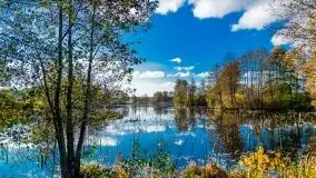 Piękna mazurska złota jesień, listopad 2019 - zdjęcie 1