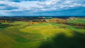 Mazurska jesień z lotu mewy, listopad 2020 r. - zdjęcie 30