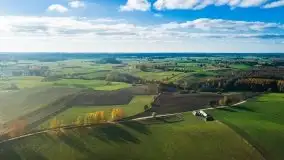 Mazurska jesień z lotu mewy, listopad 2020 r. - zdjęcie 21