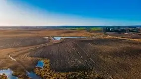 Jesień z lotu ptaka przy jeziorze Tałtowisko i kanale Grunwaldzkim - zdjęcie 18