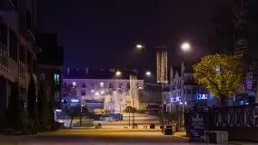 Nocne listopadowe kolory Giżycka - zdjęcie 12