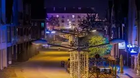 Nocne listopadowe kolory Giżycka - zdjęcie 16