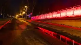 Nocne listopadowe kolory Giżycka - zdjęcie 4