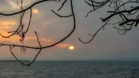 Wschód słońca przy moście Sztynorckim i jeziorze Dargin - zdjęcie 30