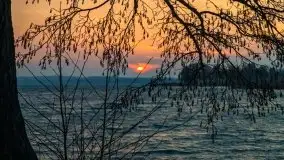 Piękny, grudniowy wschód słońca nad jeziorem Święcajty, 2020 - zdjęcie 22