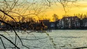 Grudniowy zachód słońca w Kętrzynie, 2020 - zdjęcie 16