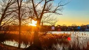 Grudniowy zachód słońca w Kętrzynie, 2020 - zdjęcie 3