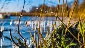 Wietrzne i jesienne jezioro Śniardwy, grudzień 2020 r. - zdjęcie 9