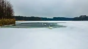 Zimowe i pochmurne kolory Mazur w okolicach Kruklanek - zdjęcie 36