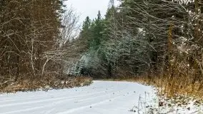 Zimowe i pochmurne kolory Mazur w okolicach Kruklanek - zdjęcie 24