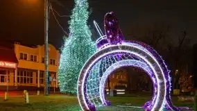 Świąteczny nocny Pisz, grudzień 2020 r. - zdjęcie 18