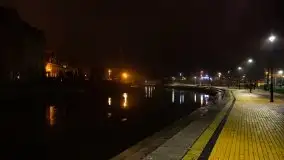 Świąteczny nocny Pisz, grudzień 2020 r. - zdjęcie 10