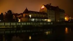 Świąteczny nocny Pisz, grudzień 2020 r. - zdjęcie 13