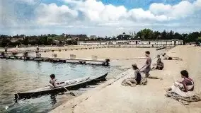 Przedwojenne pokolorowane zdjęcia Giżycka (Lötzen) - zdjęcie 17