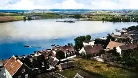 Przedwojenne pokolorowane zdjęcia Mikołajek (Nikolaiken) - zdjęcie 33