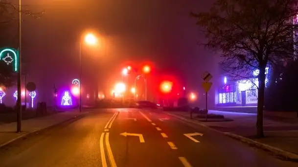 Mglista noc Sylwestrowa w Giżycku - zdjęcie 8