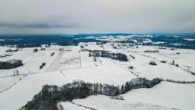 Posypało na Mazurach - zobacz okolice wsi Gajrowskie i Orłowo - zdjęcie 12
