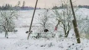 Posypało na Mazurach - zobacz okolice wsi Gajrowskie i Orłowo - zdjęcie 43