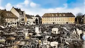 Przedwojenne kolorowe zdjęcia Pisza (Johannisburg) - zdjęcie 3