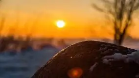 Zachód słońca nad jeziorem Święcajty, Cmentarz wojenny Jagerhohe - zdjęcie 4