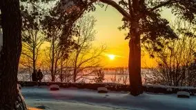 Zachód słońca nad jeziorem Święcajty, Cmentarz wojenny Jagerhohe - zdjęcie 29