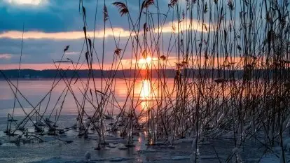 Mazurska zima na zdjęciach Staszka Sielewicza