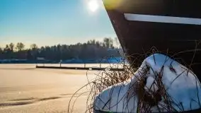 Stanica Wodna Stranda w zimowej scenerii - zdjęcie 37