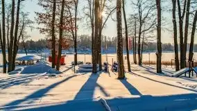 Stanica Wodna Stranda w zimowej scenerii - zdjęcie 64