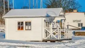 Port w Sztynorcie w zimowej scenerii, styczeń 2021 r. - zdjęcie 26