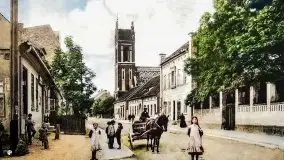 Przedwojenne pokolorowane zdjęcia Mrągowa (Sensburg) - zdjęcie 3