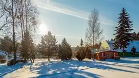 Zima w porcie AZS, jezioro Niegocin, 2021 r. - zdjęcie 30