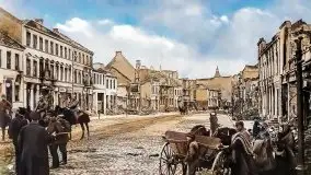 Przedwojenne pokolorowane zdjęcia Szczytna (Ortelsburg) - zdjęcie 16