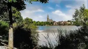 Przedwojenne pokolorowane zdjęcia Szczytna (Ortelsburg) - zdjęcie 2