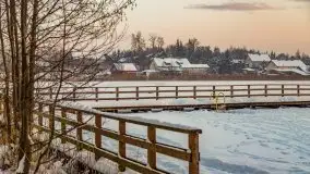 Zimowe Wydminy przed zachodem słońca, styczeń 2021 r. - zdjęcie 77