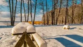 Kolejna dawka pięknej, mazurskiej zimy przy jez. Dargin - zdjęcie 16