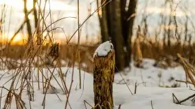 Zachód słońca w okolicach zimowych Kruklanek - zdjęcie 50
