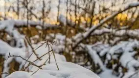 Zachód słońca w okolicach zimowych Kruklanek - zdjęcie 54