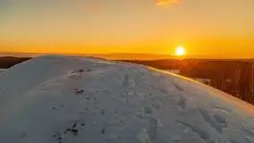 Zachód słońca w okolicach Starych Juch, 02.2021 - zdjęcie 58