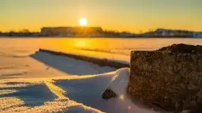 Zimowe Mikołajki skąpane w zachodzącym słońcu, 02.2021 - zdjęcie 42