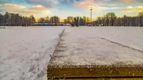 Wschód słońca w Giżycku w zimowej oprawie, 02.2021 - zdjęcie 10