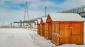 Wschód słońca w Giżycku w zimowej oprawie, 02.2021 - zdjęcie 35