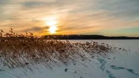 Zachód słońca Pierkunowo i okolice, luty 2021 - zdjęcie 33