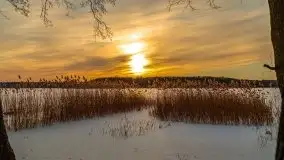 Zachód słońca Pierkunowo i okolice, luty 2021 - zdjęcie 86